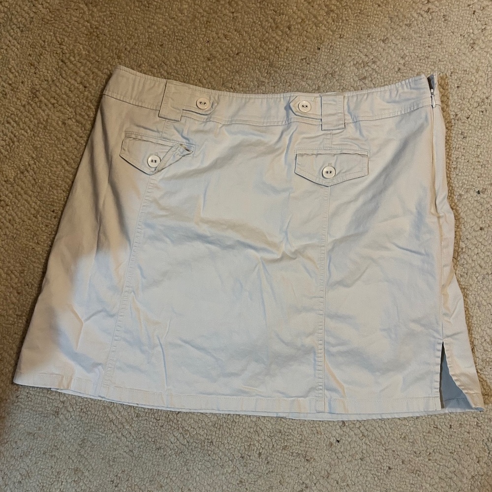 16 Tribal khaki stretch extensible skirt